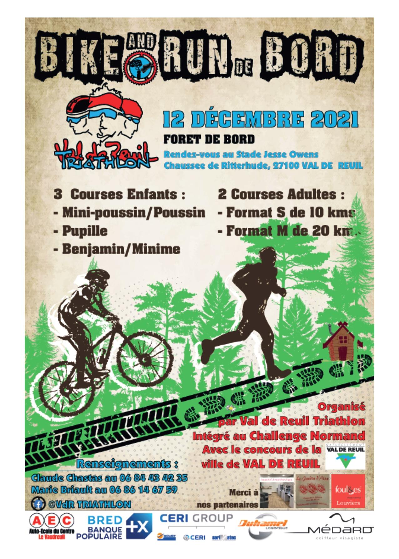 Bike & Run de Val de Reuil - le 12 décembre
