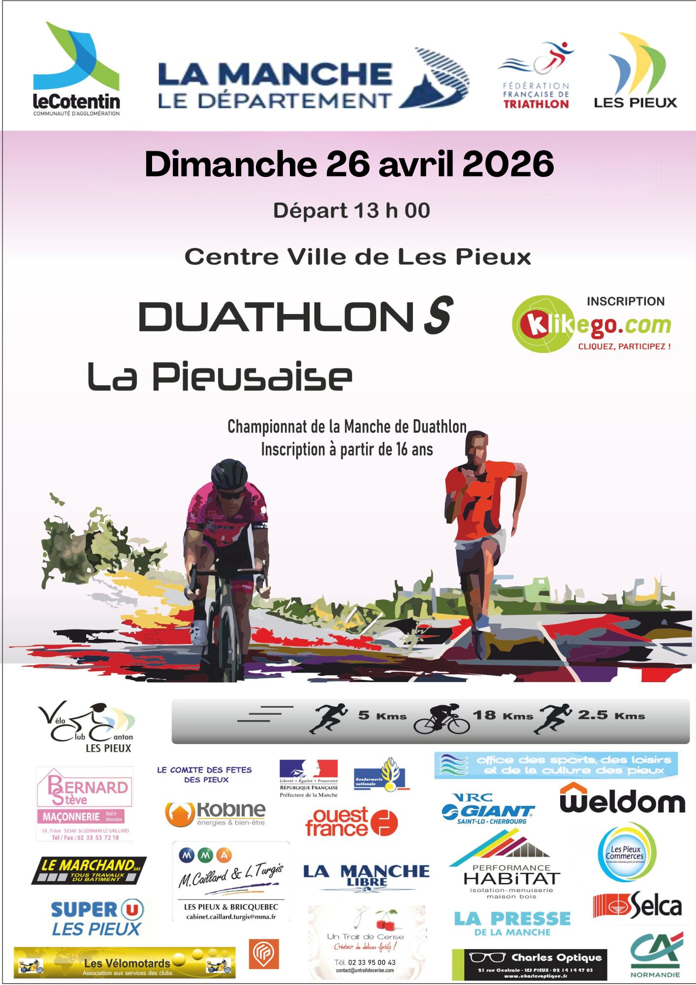 Duathlon La Pieusaise 2026